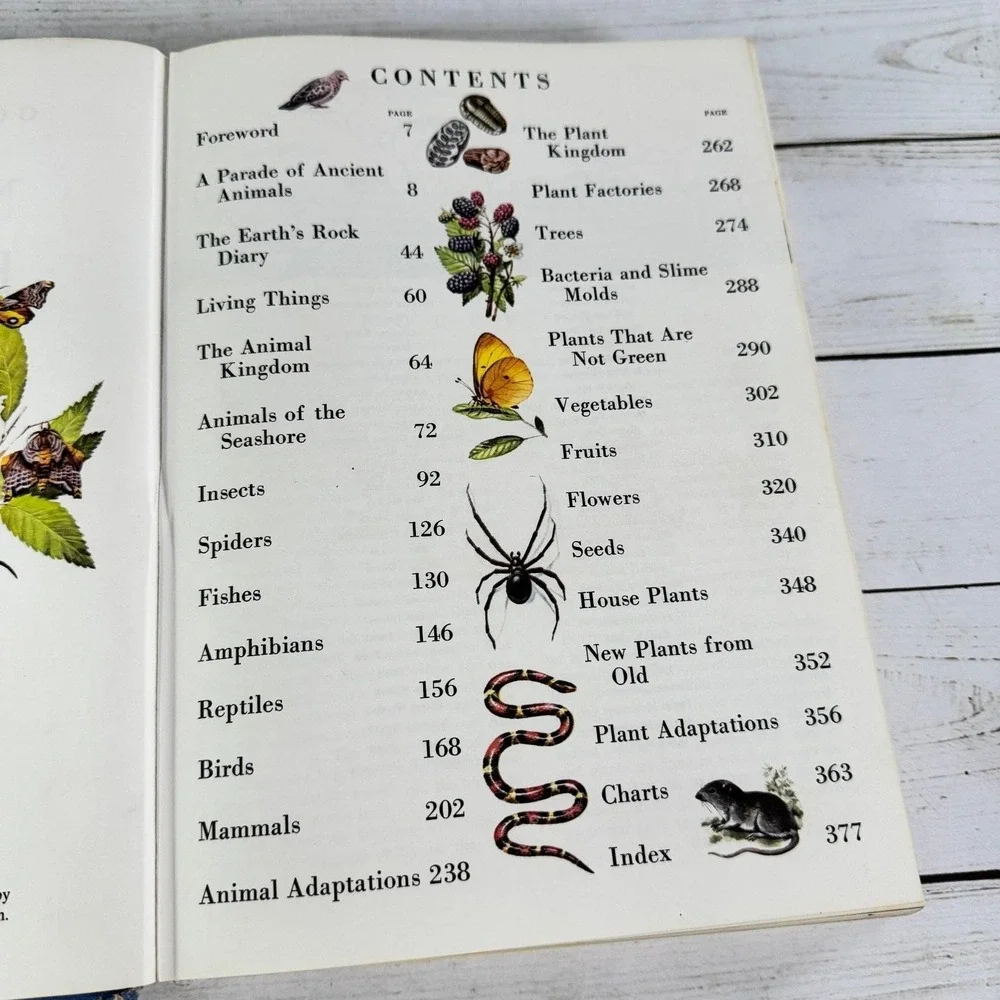 New Golden Treasury of Natural History Parker 1968 1st Print Golden Press